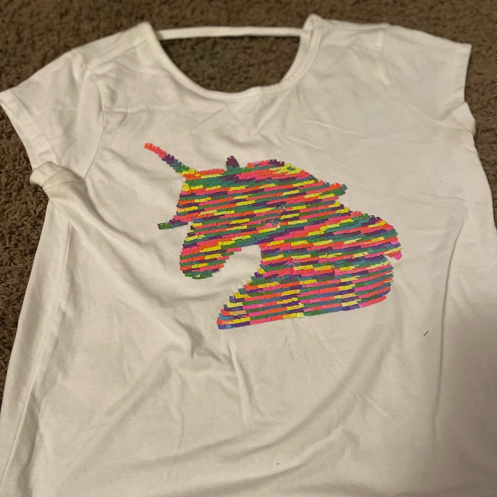 Girls short sleeve size XL 14
